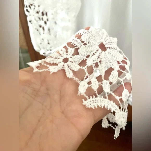 Elegant Lace White Blouse* - Picture 5 of 10
